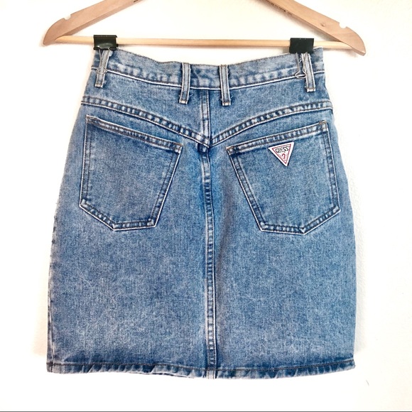 Guess Dresses & Skirts - {Guess Jeans} Vintage Denim Hi-Rise Skirt
